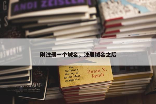 刚注册一个域名，注册域名之后