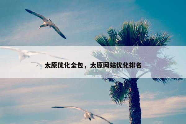 太原优化全包，太原网站优化排名