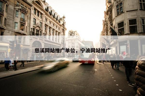 慈溪网站推广单位，宁波网站推广