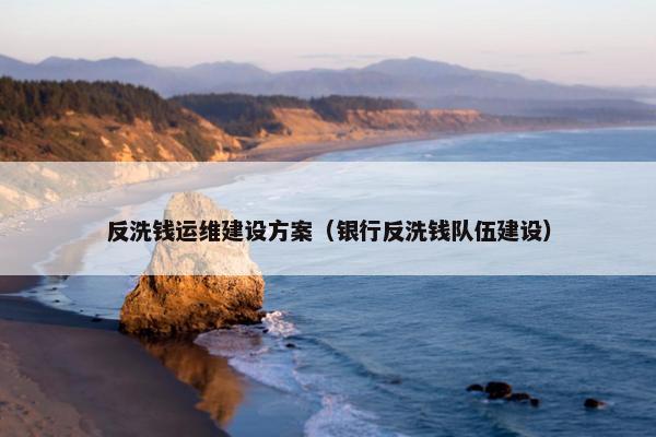 反洗钱运维建设方案（银行反洗钱队伍建设）
