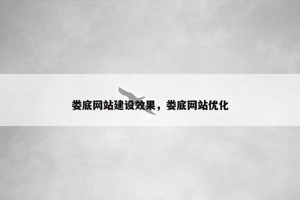娄底网站建设效果，娄底网站优化