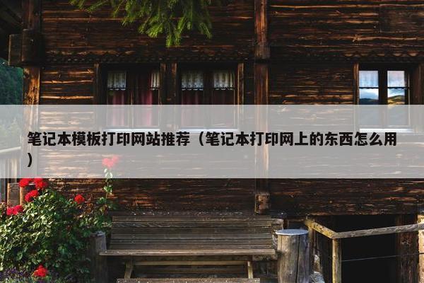 笔记本模板打印网站推荐（笔记本打印网上的东西怎么用）