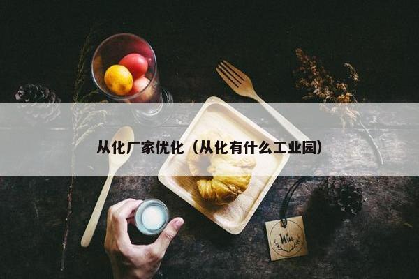 从化厂家优化（从化有什么工业园）