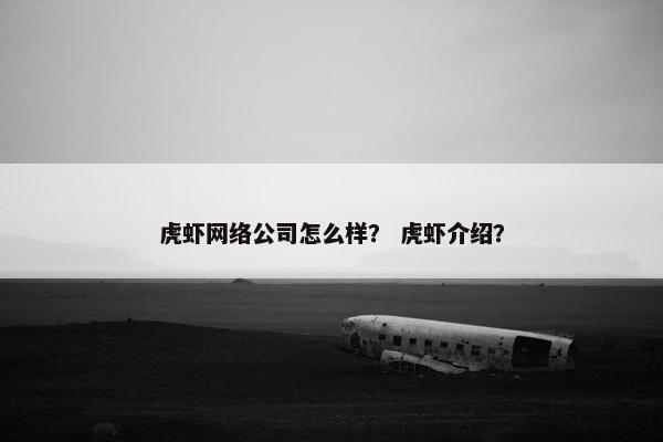 虎虾网络公司怎么样？ 虎虾介绍？