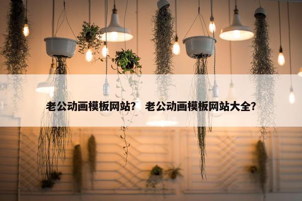 老公动画模板网站？ 老公动画模板网站大全？