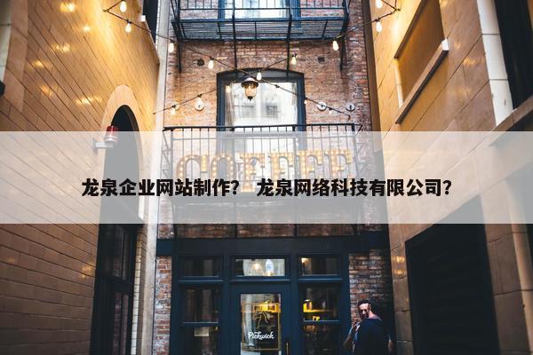 龙泉企业网站制作？ 龙泉网络科技有限公司？