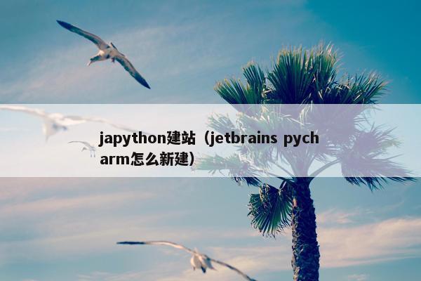 japython建站（jetbrains pycharm怎么新建）