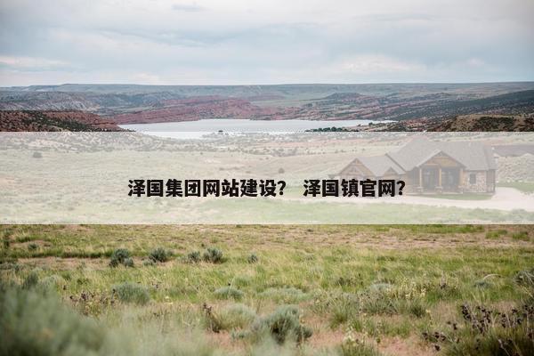 泽国集团网站建设？ 泽国镇官网？