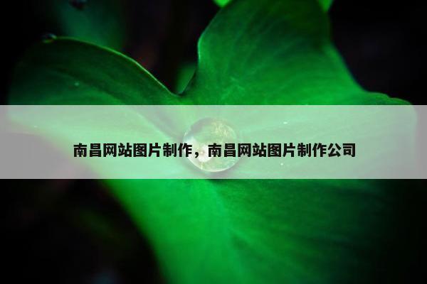南昌网站图片制作，南昌网站图片制作公司