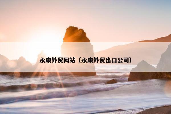 永康外贸网站（永康外贸出口公司）