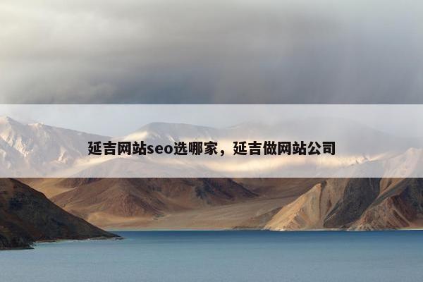 延吉网站seo选哪家，延吉做网站公司