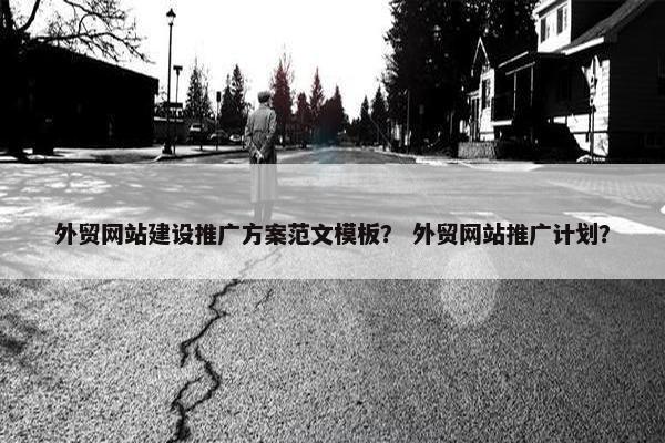 外贸网站建设推广方案范文模板？ 外贸网站推广计划？