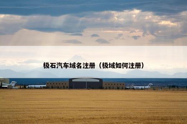 极石汽车域名注册（极域如何注册）