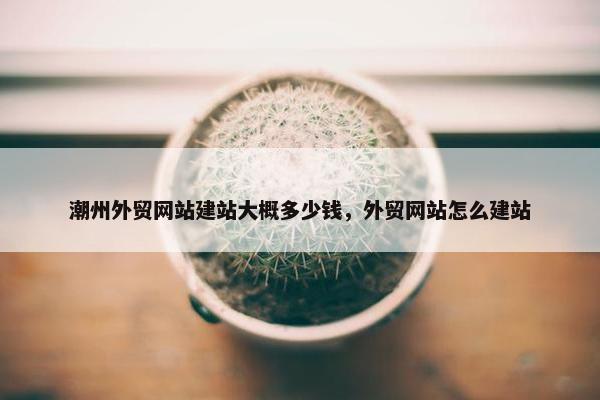潮州外贸网站建站大概多少钱，外贸网站怎么建站