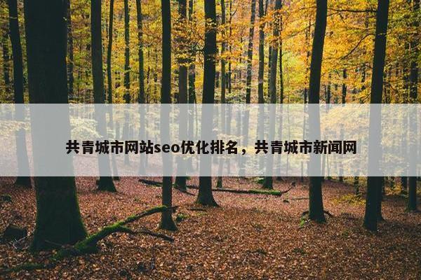 共青城市网站seo优化排名，共青城市新闻网