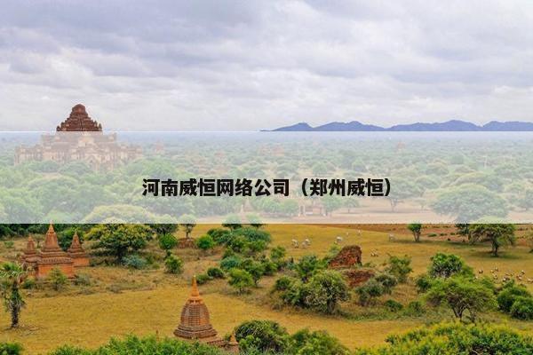 河南威恒网络公司（郑州威恒）