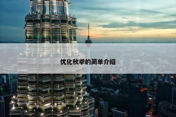 优化秋季的简单介绍