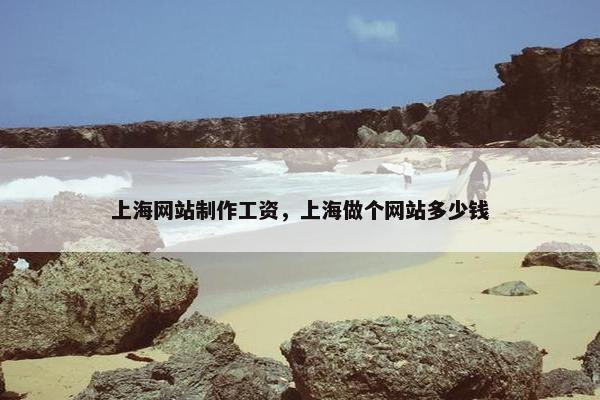 上海网站制作工资，上海做个网站多少钱