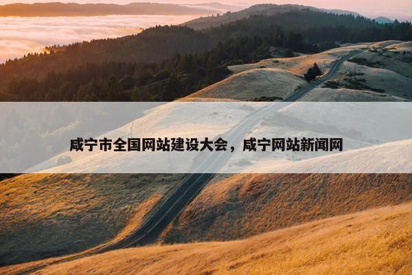 咸宁市全国网站建设大会，咸宁网站新闻网