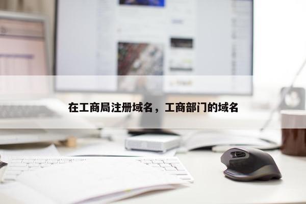 在工商局注册域名，工商部门的域名