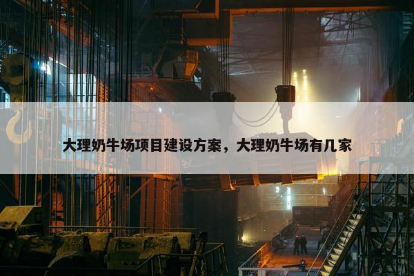大理奶牛场项目建设方案，大理奶牛场有几家