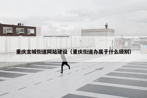 重庆主城街道网站建设（重庆街道办属于什么级别）