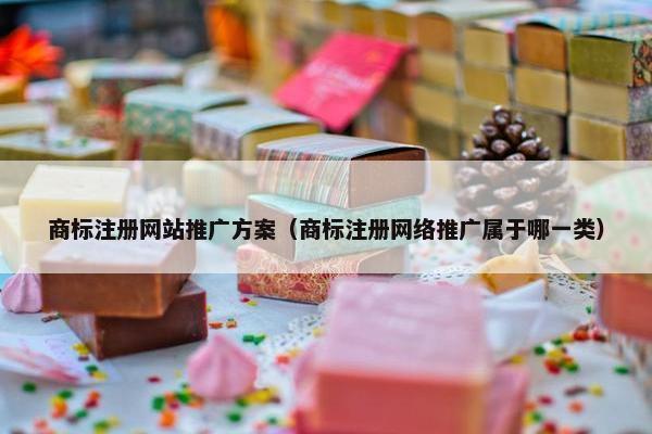 商标注册网站推广方案（商标注册网络推广属于哪一类）