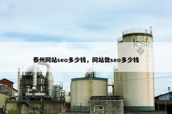 泰州网站seo多少钱，网站做seo多少钱