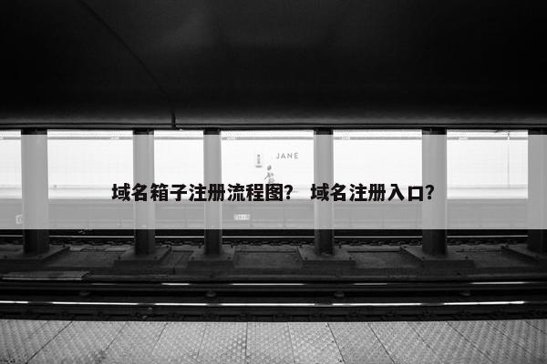 域名箱子注册流程图？ 域名注册入口？