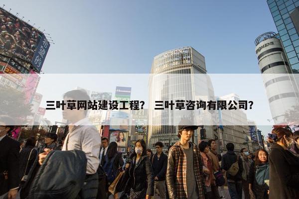三叶草网站建设工程？ 三叶草咨询有限公司？