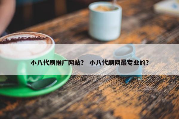 小八代刷推广网站？ 小八代刷网最专业的？