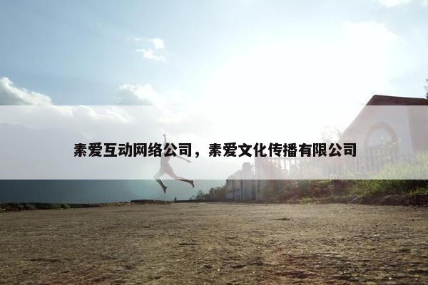 素爱互动网络公司，素爱文化传播有限公司