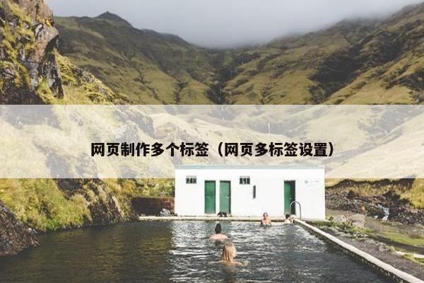 网页制作多个标签（网页多标签设置）