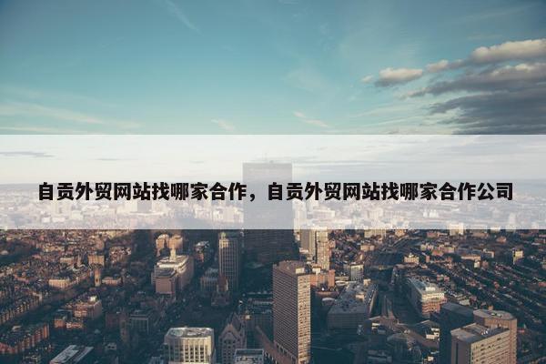 自贡外贸网站找哪家合作，自贡外贸网站找哪家合作公司