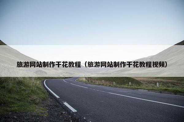 旅游网站制作干花教程（旅游网站制作干花教程视频）