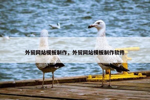 外贸网站模板制作，外贸网站模板制作软件