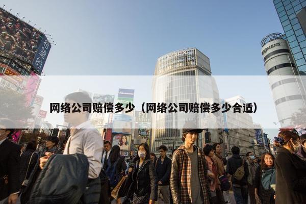 网络公司赔偿多少（网络公司赔偿多少合适）