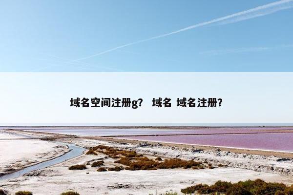 域名空间注册g？ 域名 域名注册？