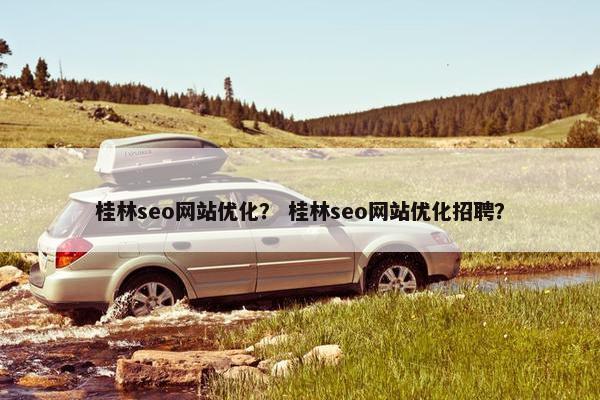 桂林seo网站优化？ 桂林seo网站优化招聘？