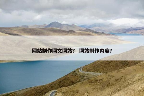 网站制作网文网站？ 网站制作内容？