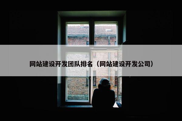 网站建设开发团队排名（网站建设开发公司）
