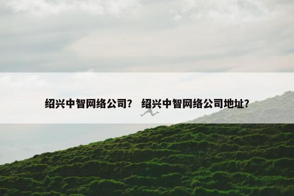 绍兴中智网络公司？ 绍兴中智网络公司地址？