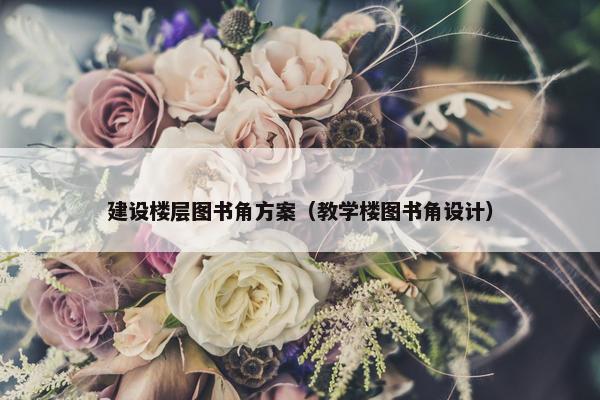 建设楼层图书角方案（教学楼图书角设计）